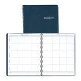 House Of Doolittle HOD51007 Weekly Lesson Planner Blue Simulated Leather Cover