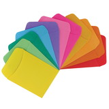 Hygloss HYG15632 Library Pockets 30Pk Primary Colors