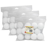 Hygloss HYG51102-3 Styrofoam 2In Balls, 12 Per Pk (3 PK)
