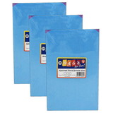 Hygloss HYG56289-3 Colorful Paper Bags 6X9, Asstd Color Pinch Bottom (3 PK)