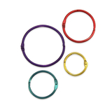 Hygloss Products HYG61336 Metallic Book Rings Pack Of 36
