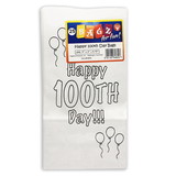 Hygloss HYG64655 Happy 100Th Day Paper Bags