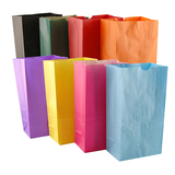 Hygloss Products HYG66288 Bags Sz 6 Gusseted Assorted Colors