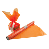 Hygloss Products HYG71504 Cello Wrap Roll Orange