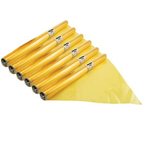 Hygloss HYG71508-6 Cello Wrap Roll Yellow (6 RL)