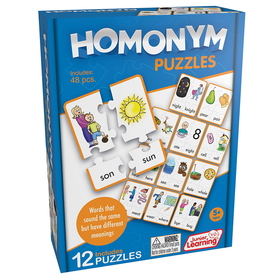 Junior Learning JRL243 Homonym Puzzles