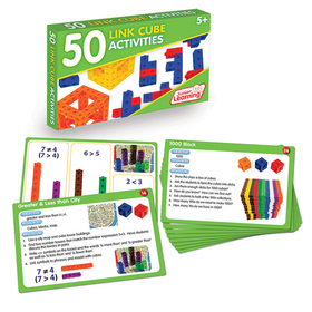 Junior Learning JRL324 50 Link Cube Activities