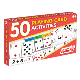 Junior Learning JRL341 50 Playing Cards Activities