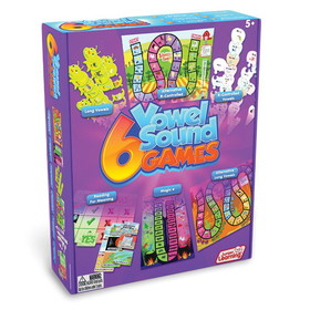 Junior Learning JRL411 6 Vowel Sound Games