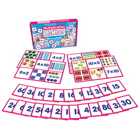Junior Learning JRL550 Multiplication Bingo, Banded