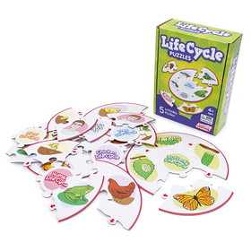 Junior Learning JRL663 Life Cycle Puzzles