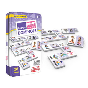 Junior Learning JRL665 Synonyms Match & Learn Dominoes