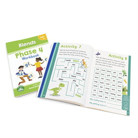 Junior Learning JRLBB121 Phase 4 Blends Workbook