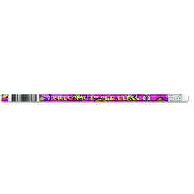 Moon Products JRM2117B-12 Pencils Welcme To Our Class, 12 Per Pk (12 DZ)