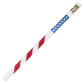 Moon Products JRM7856B-12 Pencils Stars & Stripes, 12 Per Pk (12 DZ)