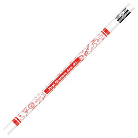 Moon Products JRM7861B-12 Pencils 1St Graders Are, Number 1 (12 DZ)