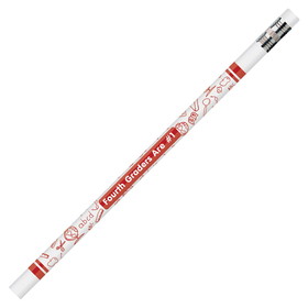 Moon Products JRM7864B-12 Pencils 4Th Graders Are, Number 1 (12 DZ)