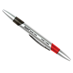 Teachers Friend JRMP89 Swirl Desk Pens Red/Black 12/Pk