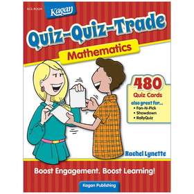 Kagan KA-BQQM Quiz Quiz Trade Math Grades 3 6