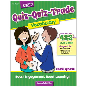 Kagan KA-BQQV Quiz Quiz Trade Vocabulary