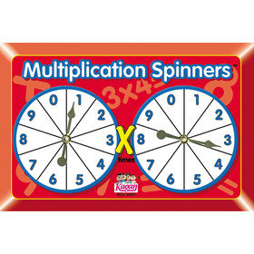 Kagan Publishing KA-MSM Multiplication Spinners