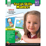 Carson-Dellosa KE-804112 Social Skills Matter Books Gr Pk-2