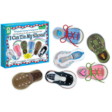 Carson-Dellosa KE-846000 Learning Fun Lacing Cards I Can Tie My Shoes