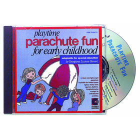 Kimbo Educational KIM7056CD Playtime Parachute Fun Cd Ages 3-8