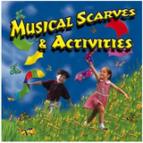 Kimbo Educational KIM9167CD Musical Scarves & Activities Cd Ages 3-8