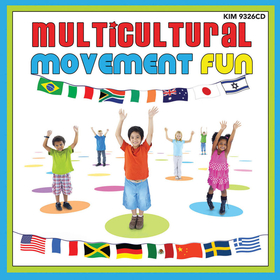 Kimbo Educational KIM9326CD Multicultural Movement Fun Cd