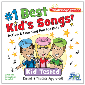 Kimbo Educational KIMKUB1900CD No1 Best Kids Songs Cd