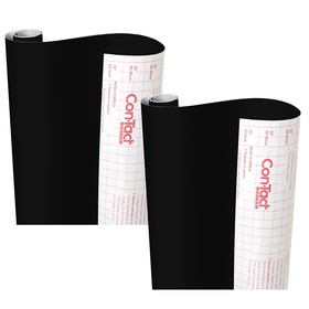 Con-Tact Brand KIT16FC9A93206-2 Adh Roll Black 18In X 16 Ft (2 EA)
