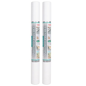 Con-Tact Brand KIT16FC9A95206-2 Adh Roll White 18In X 16 Ft (2 EA)