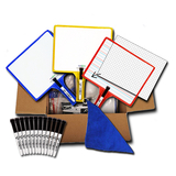 Kleenslate Concepts KLS5422 Kleenslate Dry Erase Board 12Pk - System Standard Classroom Pack