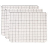 KleenSlate KLS7129-3 Dry Erase Sheets Graph, Replacement 8 Per Pack (3 PK)