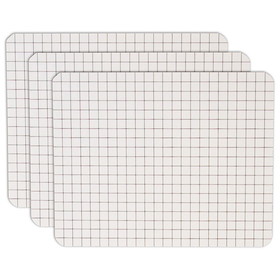 KleenSlate KLS7129-3 Dry Erase Sheets Graph, Replacement 8 Per Pack (3 PK)