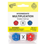 Koplow Games KOP01554 Intermediate Multiplication Dice - 3Pk