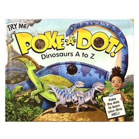Melissa & Doug LCI31347 Poke A Dot Dinosaurs A To Z