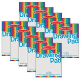 Melissa & Doug LCI4108-10 Drawing Pad 9X12 (10 EA)