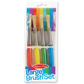 Melissa & Doug LCI4117 Large Paint Brushes Set Of 4