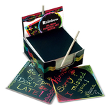 Melissa & Doug LCI5945 Box Of Rainbow Mini Notes 125 Cards