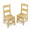 Melissa & Doug LCI8789 Wooden Chair Pair Natural, Price/Pack