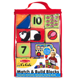 Melissa & Doug LCI9167 Match & Build Blocks
