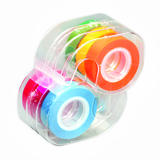 LEE LEE19188 Removable Highlighter Tape 1 Roll Each Of Six Fluorescent Colors