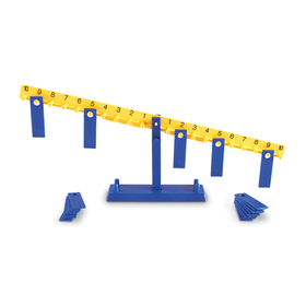 Learning Resources LER0100 Math Balance 8-1/2T 20 10G Weights