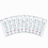 Learning Resources LER0302 Student Thermometers 10/Pk 2 X 6 Plastic Backing, Price/EA