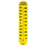 Learning Resources LER0380 Classroom Thermometer 15H X 3W - Fahrenheit/Celsius