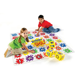 Learning Resources LER0394 Alphabet Marks The Spot Game