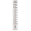 Learning Resources LER0399 Giant Classroom Thermometer 30T Dual-Scale Wooden Frame, Price/EA