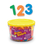 Learning Resources LER0452 Jumbo Magnetic Numbers 36/Pk - Operations 2-1/2 Bucket, Price/EA